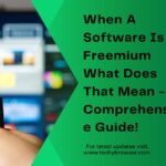 When A Software Is Freemium What Does That Mean - A Comprehensive Guide!